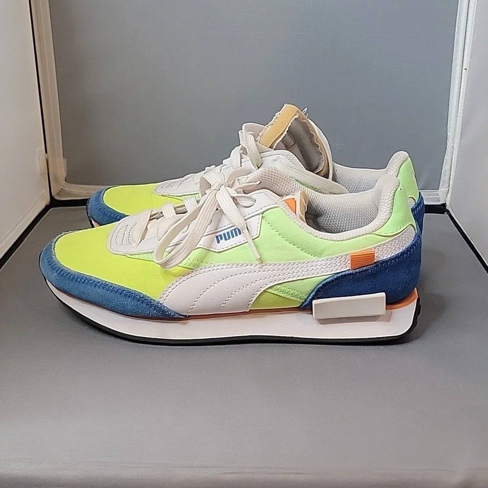 Puma Future Rider Play On Sneakers Retro Design Size 7 C Or 39